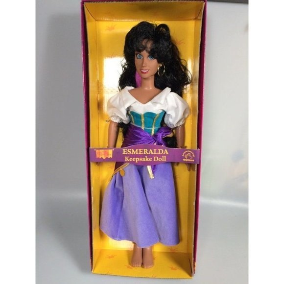 Vintage Disney ESMERALDA Doll Hunchback of Notre Dame Gypsy dancer Quasimodo fri - Picture 6 of 10